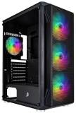 Корпус 1STPLAYER X5 (X5-BK-4F1) Black