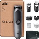 Триммер Braun All-in-One Series 5 9-in-1 Grooming Kit with Ultra Sharp Blade - Grey AIO5545