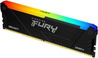 Память Kingston FURY Beast RGB Black XMP DDR4 16GB 3200MHz CL16 KF432C16BB12A/16WP