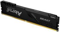 Память Kingston FURY Beast Black XMP DDR4 16GB 3200MHz CL16 KF432C16BB1/16WP