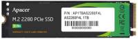 Накопитель Apacer AS2280F4L 1TB M.2 2280 NVMe PCIe Gen5 x4 3D TLC AP1TBAS2280F4L-1