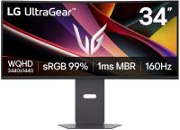 Монитор Lg 34' LG UltraGear WQHD Curved Gaming Monitor Black 34G600A-B