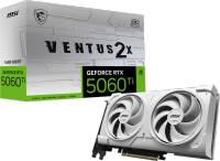 Подробнее о MSI GeForce RTX 5060 Ti 16GB VENTUS 2X OC WHITE PLUS RTX 5060 Ti 16G VENTUS 2X OC WHITE PLUS