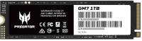Накопитель Acer Predator GM7 1TB M.2 2280 NVMe PCIe Gen4 x4 TCL BL.9BWWR.118