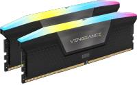 Память Corsair Vengeance RGB Black DDR5 96GB (2x48GB) 7200MHz CL40 Kit CMH96GX5M2B7200C40