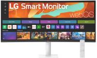 Монитор Lg 34' Curved Smart Monitor with webOS White 2025 34U601SA-W