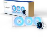 Кулер Chieftec Iceberg White 360 White CLC-360-RGB-W