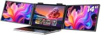Монитор Zeuslap Portable Monitor 2x14' Black ZB14