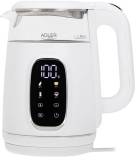Электрочайник ADLER AD 1305 white silver AD1305WS