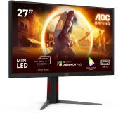 Монитор AOC 27' MiniLED Gaming Monitors Black U27G4XM