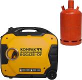Генератор Kompak Dual Fuel Inverter Generator 3.8kW KGG42Ei-DF