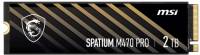 Накопитель MSI Spatium M470 Pro 2TB M.2 2280 NVMe PCIe Gen4 x4 3D TLC S78-440Q990-P83