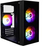 Корпус 1STPLAYER X1-BK-3F1-PS-600FK-EU Black 600W