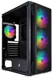 Корпус 1STPLAYER X5-BK-4F1-PS-600FK-EU