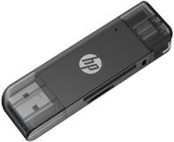 Картридер HP USB 3.0 AM/USB-C to SD+TF HP_DHC-CT112