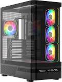 Корпус Modecom VOLCANO AQ200 ARGB MIDI FRONT LCD MC-A-AQ200-4FA-B