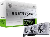 Видеокарта MSI GeForce RTX 5070 Ti 16GB VENTUS 3X PZ OC RTX 5070 Ti 16G VENTUS 3X PZ OC