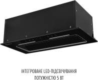 Вытяжка Perfelli NUOVA 6JWRBM NERO SILENZIO