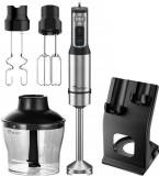 Блендер Ariva Blender ręczny z wyświetlaczem led i akcesoriami srebrny