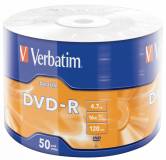 Диск Verbatim DVD-R 4,7Gb 16x DATA LIFE Tape Wrap 50 pcs 043791