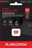 Флеш-карта SanDisk 64GB microSDXC C10 UHS-I U3 A2 V30 R170/W80MB/s Ex SDSQXGN-064G-GN6MN