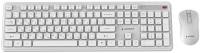 Комплект Gembird Slim Pro Business Wireless White KBS-WPS-01-W-CYRL