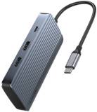 Разветвитель ANKER USB-C 7-in-1 1xUSB-C PD100W + 2xHDMI + 4xUSB-A bla A83740A2
