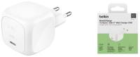 Зарядка Belkin USB-C PD65W GaN PPS white WCA011KQWH