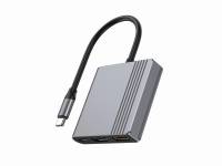 Разветвитель CABLEXPERT USB-C 3-in-1 1xHDMI + 1xUSB 3.2 + 1xUSB-C PD 90W 1 A-CM-COMBO3-05