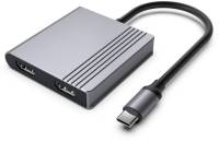 Разветвитель CABLEXPERT USB-C 4-in-1 2xHDMI + 1xUSB 3.2 + 1xUSB-C PD 85W A-CM-COMBO3-04