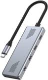 Разветвитель Gembird USB-C 4-in-1 4xUSB-C 3.2 silver UHB-CM-U310-C4-01
