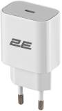 Зарядка 2E 30W USB-C PD white 2E-WC1USBC30W-W