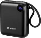 Павербанк Sandberg 10000mAh PD/3.1/20W, QC/3.0, USB-C In/Out, with 2 421-26