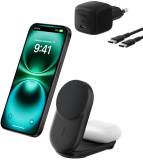 Зарядка Belkin UltraCharge Wireless 2-in-1 25W black WIZ039KQBK