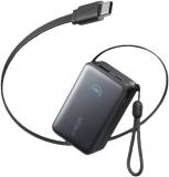 Павербанк ANKER 10000mAh Nano 45W Built-In USB-C Cable Black A1638H11