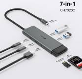 Разветвитель TP-Link USB Type-C 7-в-1 UH7020C