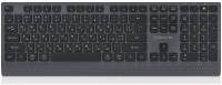 Клавиатура REAL-EL RK-715W Wireless/Bluetooth Black/Gray EL123100051