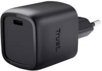 Зарядка Trust USB-C PD30W GaN black 25519_TRUST