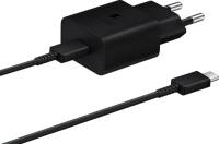 Зарядка Samsung USB-С 15W Black + Cable USB-C 1m EP-T1510XBEGEU