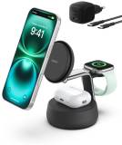 Зарядка Belkin UltraCharge Pro Wireless 3-in-1 25W charcoal WIZ040KQCH