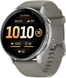 Часы Garmin Venu 4 (45mm), Black w/ Silver + Gray, GPS смарт-г 010-03014-01