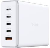 Зарядка Dlink 4xUSB-C + 1xUSB PD240W GaN white DCF-241