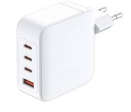 Зарядка Dlink 3xUSB-C + 1xUSB PD140W GaN white DCF-141