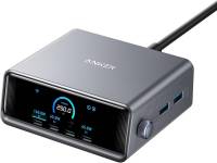 Зарядка ANKER 4xUSB-C PD250W + 2xUSB GaNPrime black A2345341