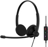 Наушники Epos Impact 100 MS Stereo USB-C+A Black 1001421