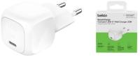 Зарядка Belkin USB-C PD20W PPS white WCA009KQWH