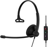 Наушники Epos Impact 100 MS Mono USB-C+A Black 1001419