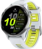 Часы Garmin Forerunner 970, Whitestone/Amp Yellow, GPS 010-02969-11