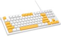 Клавиатура Aula F3032 keycaps plus 21 Yellow keys KRGD Red USB UA 6948391204680