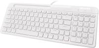 Клавиатура Maxxter KB-01W-UA USB White